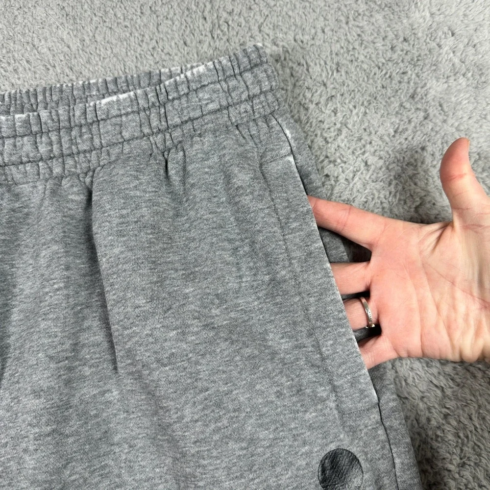 Jordan Jumpman Fleece Sweatpants Mens Large Gray Joggers Graphic‎ DA6803-091